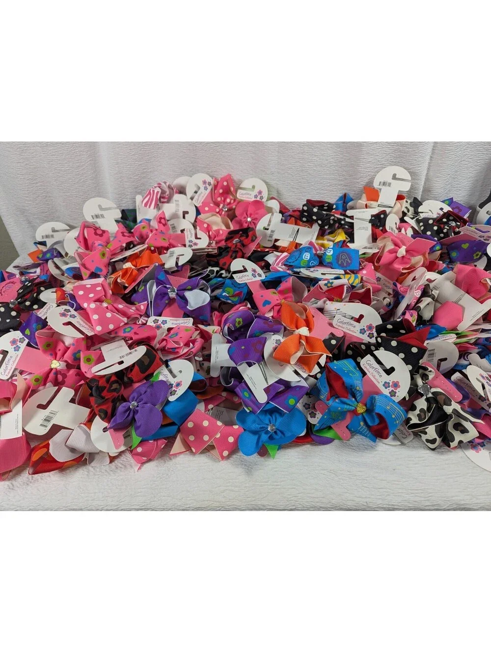 ColorForce - Kapalua Collection - Girls Hair bows - 20 Pieces - Random Assorted